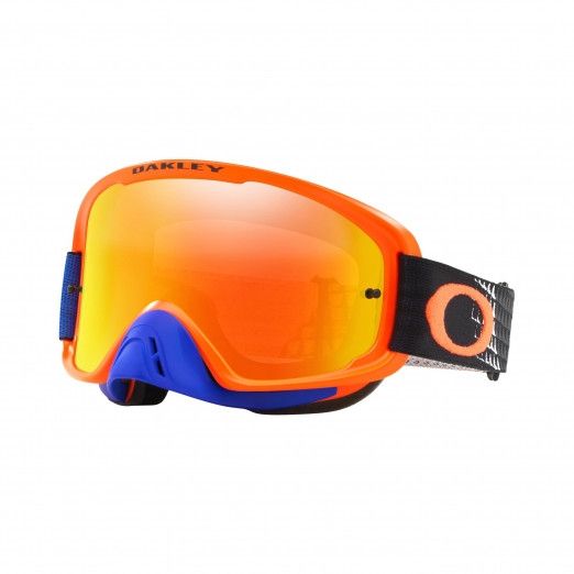 Oakley Crossbril O Frame 2.0 MX Dissolve Orange/Blue Iridium