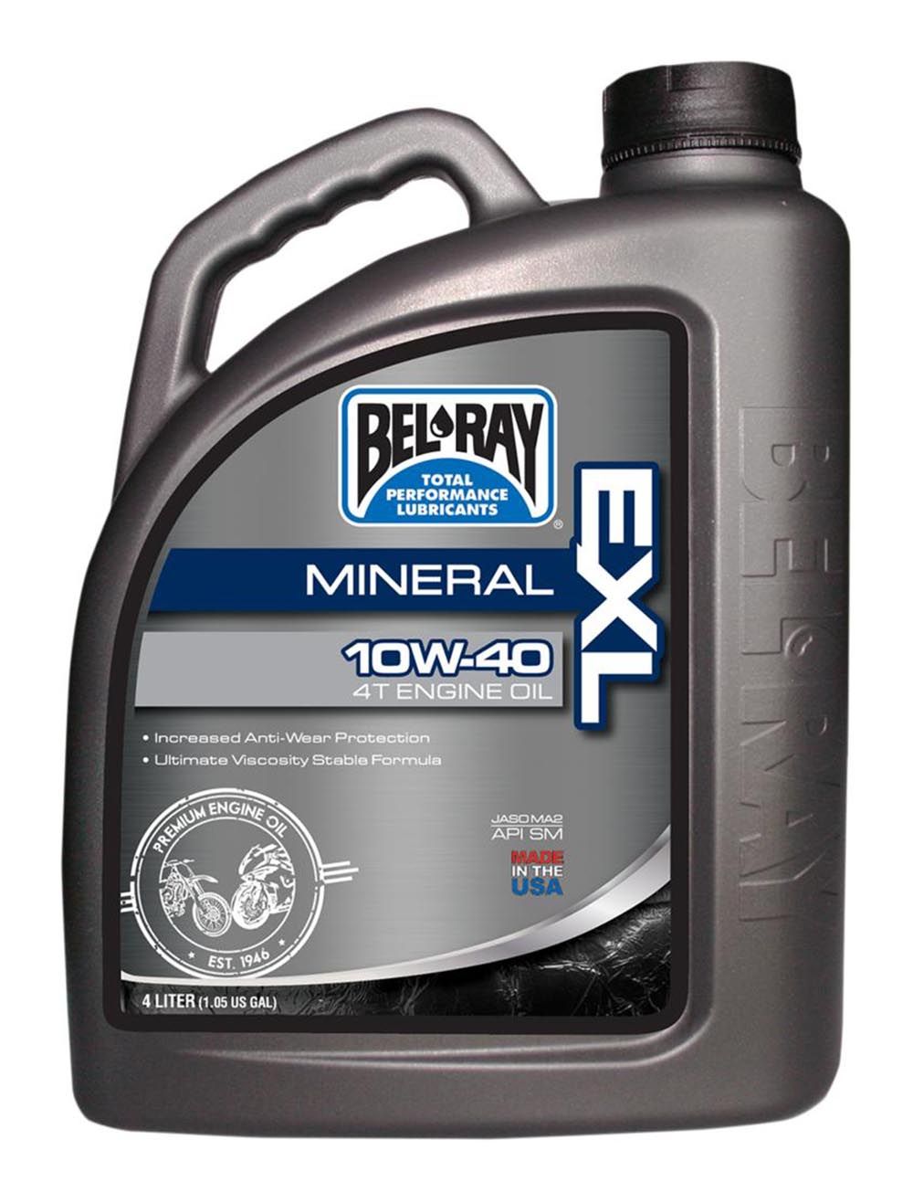 Bel-Ray EXL Mineral 4T Oil 10W-40 1 Liter