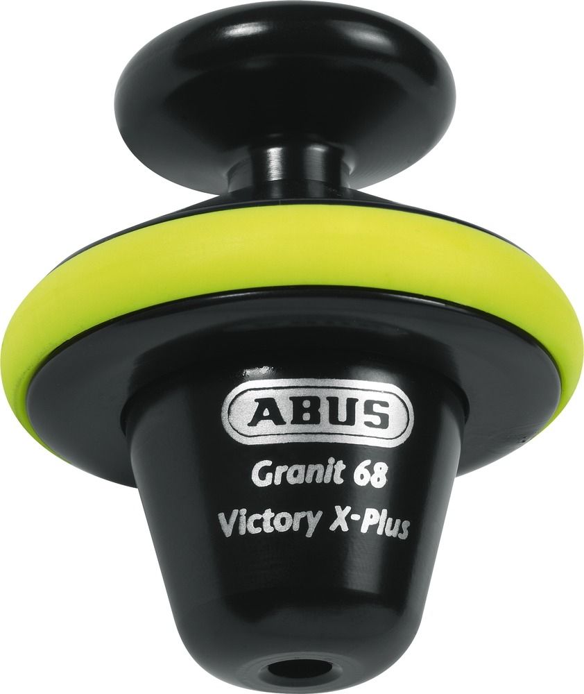 ABUS Disclock victory x-plus 68 yellow, half