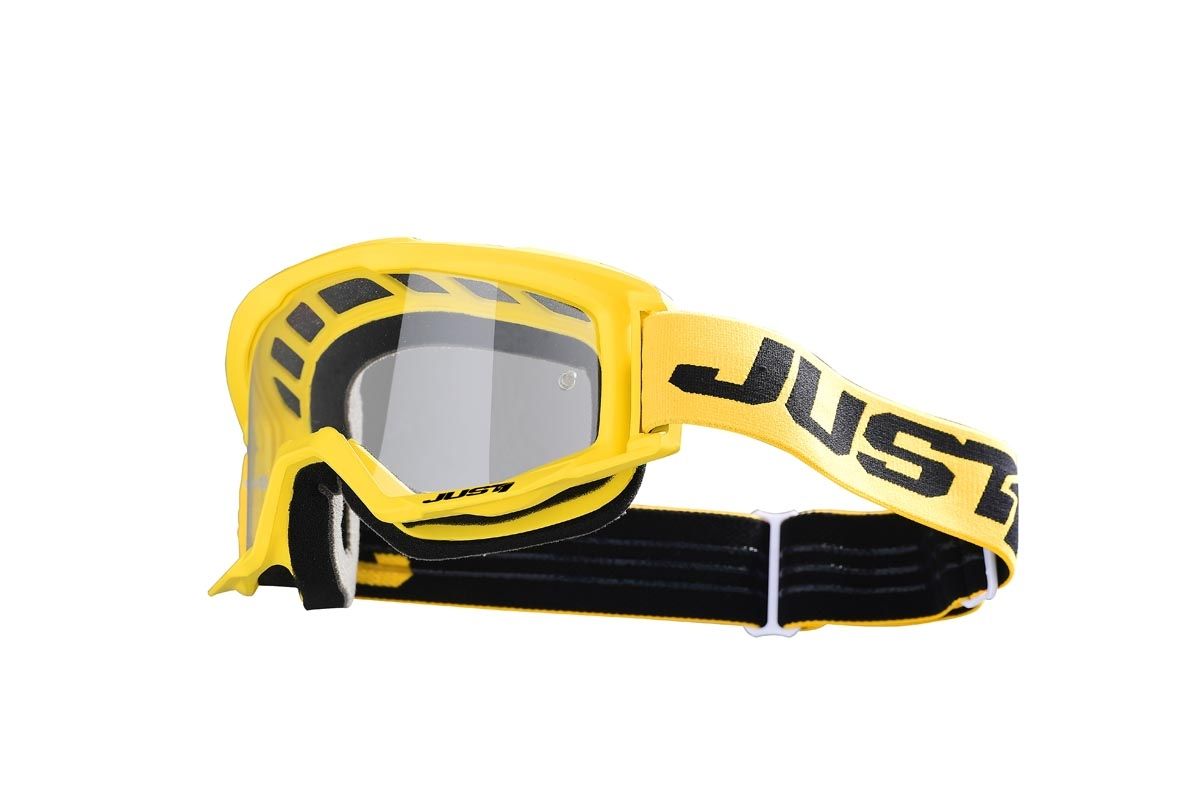 JUST1 Goggle Iris Solid White