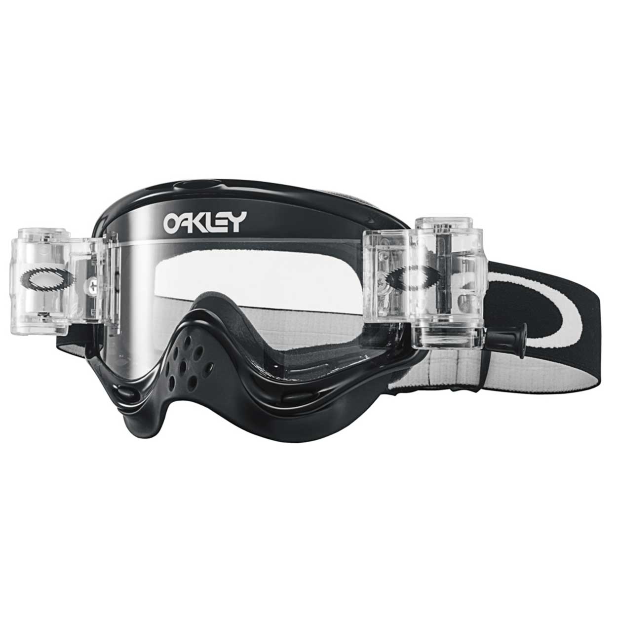 Oakley Crossbril O Frame MX Race-Ready Jet Black Clear