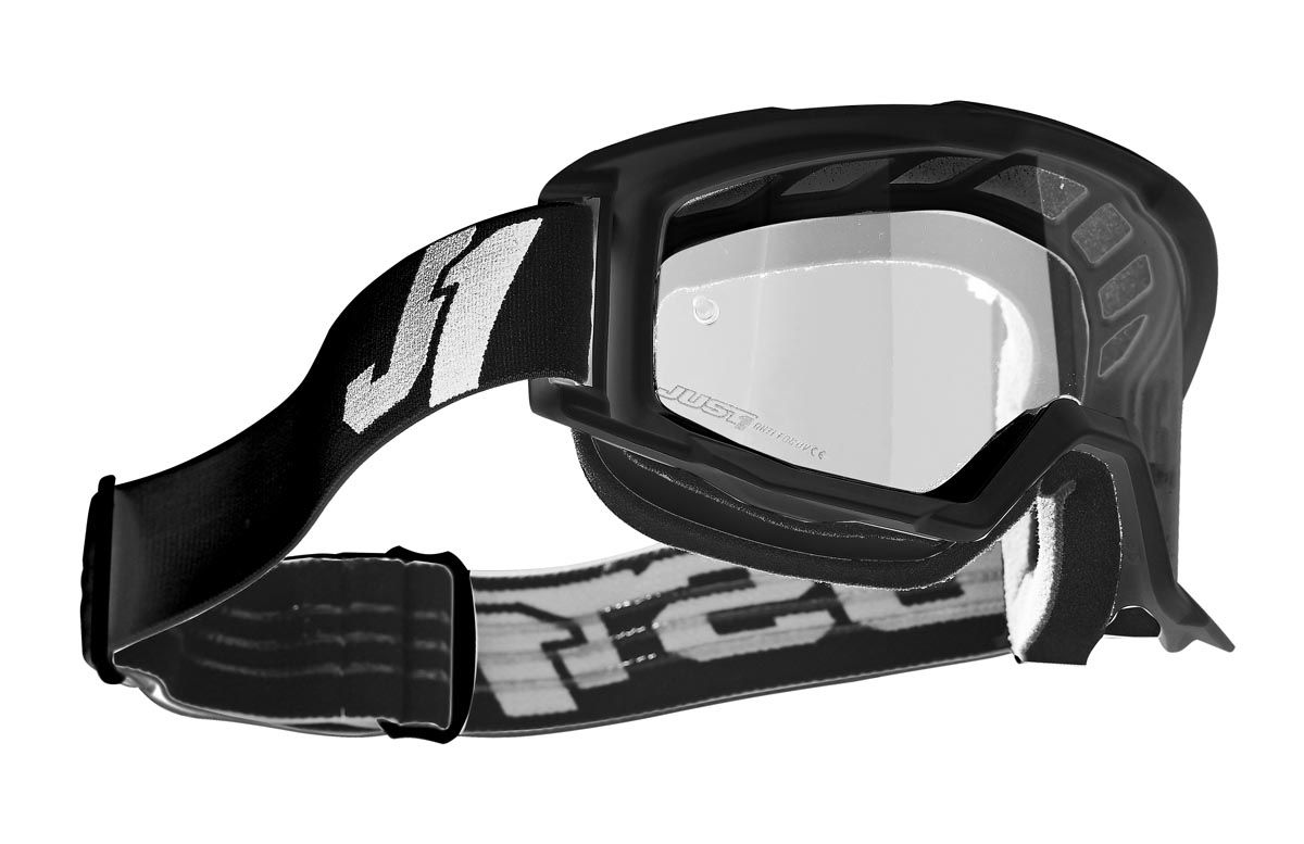 JUST1 Goggle Iris Solid White