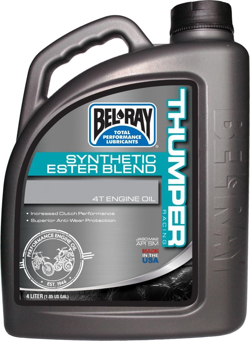 Bel-Ray Thumper Racing Synthetic 4T Olie 10W-40 4 Liter