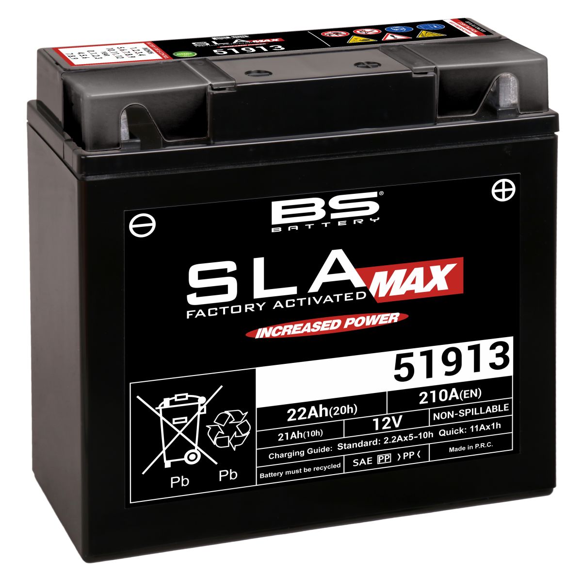 BATTERY BS 51913 SLA-MAX